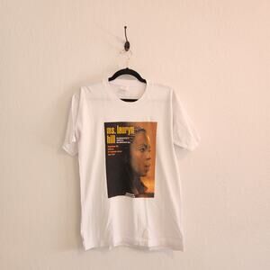 Ms Lauryn Hill Men's Size Small‎ Concert Tee White New